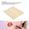 100pcs Disposable Bamboo Handle Lip Brush, Portable Lip Brush Applicator, Makeup Tool Lip Gloss Wand Eyelash Extension Lipstick Applicator for Kitchen Appliance view 2