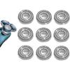 9 Pack SH70/71 Replacement Heads Blades Fit for Philips Norelco Series 7000, New Upgraded SH70 Double Blades for norelco 7000 replacement heads view 1
