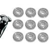 9 Pack SH90 Replacement Heads Compatible with Philips norelco Series 9000(S9xxx) 8000(S8xxx) Electric Razor Shaver, Upgrade SH90/62 Replacement Double Blades for Philips shaver 9000 view 1