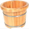 GenSDH Foot Bath Soak Home with Massage Beads Solid Wood Foot Tub, Wood-Portable Foot Bath Bowl, Bathroom Living Room Foot Bath Barrel for Elderly Children Pregnant Women view 1