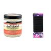 Aunt Jackie's Flaxseed Gel and Goody 30 Count Black Hair Ties Bundle - 15 oz Curling Gel and Damage-Free Ponytail Holders view 1