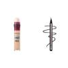 Maybelline Instant Age Rewind Dark Circles Concealer and Hyper Easy Liquid Eyeliner Bundle, 115, 0.018 Fl Oz view 1