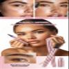 2024 new 3D4 fork tip micro blade eyebrow pencil tattoo pen, waterproof and sweatproof natural makeup fine line magic eyebrow pencil, suitable for women (grey) view 3