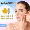CLCMS Pimple Patches - Hydrocolloid Acne Patches for Face - Cruelty-Free Zit Patches for Face, Blemish Patches, Pimple Stickers, Zit Stickers, Acne Stickers Smiles flower (1 pack) view 3