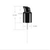 10Pcs 415/20mm Replacement Foundation Pump Black Plastic Cosmetic Liquid Foundation Pump Replacement with Rotate Lock and Cover for Foundation Essential Oil Lotion Bottles view 2