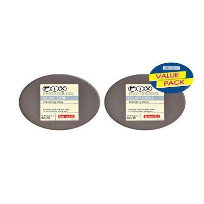 Bench Fix Hair Styling Products (Gray - Clay Doh (pack of 2))