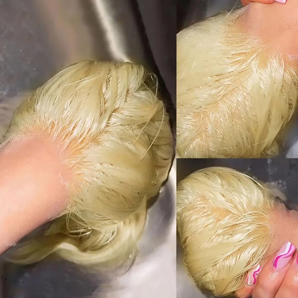 SKINLIKE Real HD Lace Frontal Human Hair Pre Plucked Natural Hairline Invisible Closure Ultra Thin Swiss HD Lace Bleach Knots Closure Human Hair with Baby Hair (5x5 613 HD Body Wave, 16 inch)