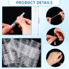 Hoolerry 200 Pcs Piercing Aftercare Swabs Disposable Individually Packaged Saline Solution Swabs for Hole Cleaner, Keloid Bump Removal, Nose Piercing Bump view 2