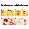 3 Set DIY Lipstick Mold Tool Set Silicone Lipstick Lip Balm Making Lips Mold Set Cosmetic DIY Mold for 12.1mm Lipstick Tube view 3