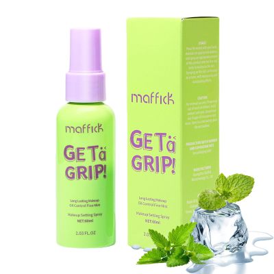 CLY AMS Get a Grip Makeup Setting Spray Lock Makeup Matte Finishing Spray, Oil Control Hydrate Make Up Spray for Long-Lasting Lightweight Makeup