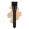 BEAUTYFACTOR Flat Foundation Brush,Korean Makeup Brush Spatula Facial Brush for Liquid Foundation,Premium Face Makeup Brush for Blending Cream (Black) view 1