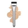 BEAUTYFACTOR Flat Foundation Brush,Korean Makeup Brush Spatula Facial Brush for Liquid Foundation,Premium Face Makeup Brush for Blending Cream (Silver) view 1