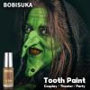 BOBISUKA Yellow Tooth Paint, Professional Yellow Teeth Makeup Solution - Safe, Quick Dry & Realistic, Perfect for Cosplay, Halloween Makeup, Theater, and Special Effects (5 ml) view 3