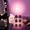 7Pcs Black Mini Finger Puff, Mini Finger Makeup Puff Mini Triangle Makeup Puff Soft Beauty Makeup Tools for Foundation, Repair Cream,Face,Makeup Blenders and Sponges view 4