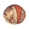 Lovely Young Couple Shower Cap for Women Men Waterproof Hair Cap with Elastic Band Double Layered Bath Caps Reusable Bathing Shower Caps for all Hair Types view 1