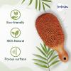 FootVital Pumice Stone for Feet Callus Remover - Terra-Cotta Foot Scrubber with 2 Sides, 100% Pure Natural Foot Pumice Stone, Pedicure Scrubber, Foot Exfoliator, Removes Calluses & Dead Skin view 4
