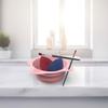 2PC Foldable Silicone Makeup Brush Cleaner Pad Bowls, YalsFTY Portable Mat Scrubber Cleaning Tool for Makeup Brushes (Pink and Green) view 4