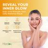 Kojic Acid Skincare Set  Kojic Soap Cleanser, Exfoliating Body Scrub, Face Cream & Brightening Facial Serum  Skin Brightening Hyperpigmentation Treatment, Dark Spot Corrector  with Turmeric Papaya view 4