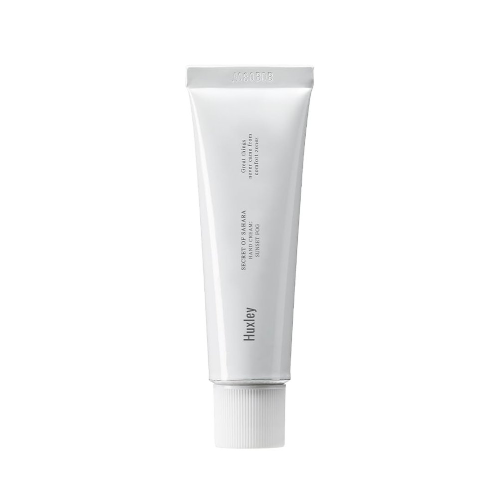 Huxley Secret of Sahara Hand Cream 30ml | Hydrates, Nourishes & Softens Skin | Non-Greasy Moisturizer that Soothes and Softens Hands | Hand Cream for Women & Men (1.01 Fl Oz, Sunset Fog)