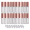 Lip Gloss Tubes, 20pcs Refill Empty Tubes Containers for DIY Lip Gloss Balm/Cosmetic (Rose) view 1
