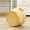 GenSDH Foot Tub Wooden Foot Basin Solid Wood Foot Soaking Barrel Bucket,Foot Soaking Tub,Foot Wash Basin for Foot Bath,Foot Spa Bucket Foot Bath Wooden Bucket Foot Spa Household Wash Ba view 2