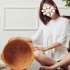 GenSDH Foot Tub Wooden Foot Basin Foot Tub Spa/Bath/Bucket with Handle and Home Soaking Basin Oak Wood Acupuncture Points Massage Foot Bath Wooden Bucket Foot Spa Household Wash Ba view 3