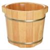 BMPAALN Solid Wood Foot Tub, Foot Baths Wood Foot Tub, Wooden Foot Basin Foot Massagers Pedicure Basin Oak Foot Bath Barrel Foot Massage Foot Barrel view 1