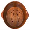 BMPAALN Solid Wood Foot Tub, Foot Baths Wood Foot Tub, Wooden Foot Basin Wooden Foot Basin,Solid Cedar Wood Foot Basin Tub Bucket for Foot Bath,Pedicure Bowl Spa Massage Wooden Foot Tub, view 1