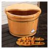 BMPAALN Solid Wood Foot Tub, Foot Baths Wood Foot Tub, Foot Tub Wooden Foot Basin Wooden Foot Basin,Cedar Foot Bath Barrel,Household Foot Washing Wooden Barrel view 2