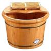 BMPAALN Solid Wood Foot Tub, Foot Baths Wood Foot Tub, Foot Tub Wooden Foot Basin Wood Foot Bucket for Soaking Feet Wooden Foot Basin Pedicure Basin Wooden Foot Bath Bucket view 1