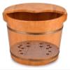 BMPAALN Solid Wood Foot Tub, Foot Baths Wood Foot Tub, Foot Tub Wooden Foot Basin Large Foot Bath Spa Tub,Foot Massage Spa for Home,Foot and Leg Spa for Adults, (Size : B) view 1