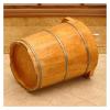 BMPAALN Solid Wood Foot Tub, Foot Baths Wood Foot Tub, Wooden Foot Basin Foot Tub/Bath/Soaking Basin, Spa Heightening Thicken Bucket for Foot Soaking, Pedicure, Detox, view 3