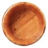 BMPAALN Solid Wood Foot Tub, Foot Baths Wood Foot Tub, Solid Wood Natural Thicken Foot& Hand Care Pedicure Barrels Household Spa Massage Foot Tub Household Items Decoration (Color : A) view 1