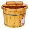 BMPAALN Solid Wood Foot Tub, Foot Baths Wood Foot Tub, Wooden Foot Basin Foot Bath Spa Tub,Wood Bucket for Pedicure,Foot Basin for Adults,Foot Tub for Soaking Feet, view 1