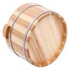 BMPAALN Solid Wood Foot Tub, Foot Baths Wood Foot Tub, Wooden Foot Basin Foot and Leg Spa for Adults,Sauna Wooden Bucket,Foot Massage Spa for Home,Large Foot Bath Spa Tub, (Size : C) view 3