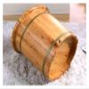 BMPAALN Solid Wood Foot Tub, Foot Baths Wood Foot Tub, Wooden Foot Basin Reducing Stress Cedar Massage Beads with Cover Foot Tub Foot Bath Barrel Foot Tub view 4