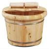 BMPAALN Solid Wood Foot Tub, Foot Baths Wood Foot Tub, Wooden Foot Basin Household Gift Foot Soaker Tub,Wooden Foot SoakWooden Foot Basin,Solid Wood Foot Tub, view 1