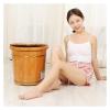 BMPAALN Solid Wood Foot Tub, Foot Baths Wood Foot Tub, Foot Bath Spa Tub,Foot Basin for Adults,Wood Bucket for Pedicure,Foot Tub for Soaking Feet, view 3
