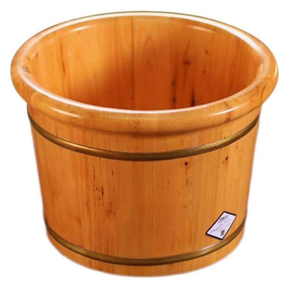 BMPAALN Solid Wood Foot Tub, Foot Baths Wood Foot Tub, Wooden Foot Basin Solid Wood Foot Tub,Wooden Foot Basin Massage Durable Foot Tub