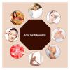 BMPAALN Solid Wood Foot Tub, Foot Baths Wood Foot Tub, Foot Tub Wooden Foot Basin Wooden Barrels Pedicure Basin Wooden Barrel Bathing Barrel Foot view 3