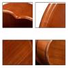 BMPAALN Solid Wood Foot Tub, Foot Baths Wood Foot Tub, Wooden Foot Basin Foot Soaking Tub, Solid Wood Natural Thicken Foot Basin, Professional Pedicure Foot Tub, (Color : A) view 3
