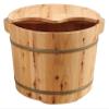 BMPAALN Solid Wood Foot Tub, Foot Baths Wood Foot Tub, Wooden Foot Basin Relax Pedicure Foot Bath,Foot and Leg Spa for Adults,Foot Massage Spa for Home,Large Foot Bath Spa Tub, view 1