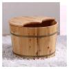 BMPAALN Solid Wood Foot Tub, Foot Baths Wood Foot Tub, Wooden Foot Basin Relax Pedicure Foot Bath,Foot and Leg Spa for Adults,Foot Massage Spa for Home,Large Foot Bath Spa Tub, view 2