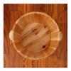 BMPAALN Solid Wood Foot Tub, Foot Baths Wood Foot Tub, Foot Tub Wooden Foot Basin Foot Soaking Tub,Natural Fir Wood Foot Soaking Barrel Bucket,Foot Wash Basin for Foot Bath, view 3