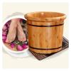 BMPAALN Solid Wood Foot Tub, Foot Baths Wood Foot Tub, Foot Tub Wooden Foot Basin Foot Tub Bath Spa, Water Spa Foot Soaking Basin Tub for Foot Massage Spa view 3