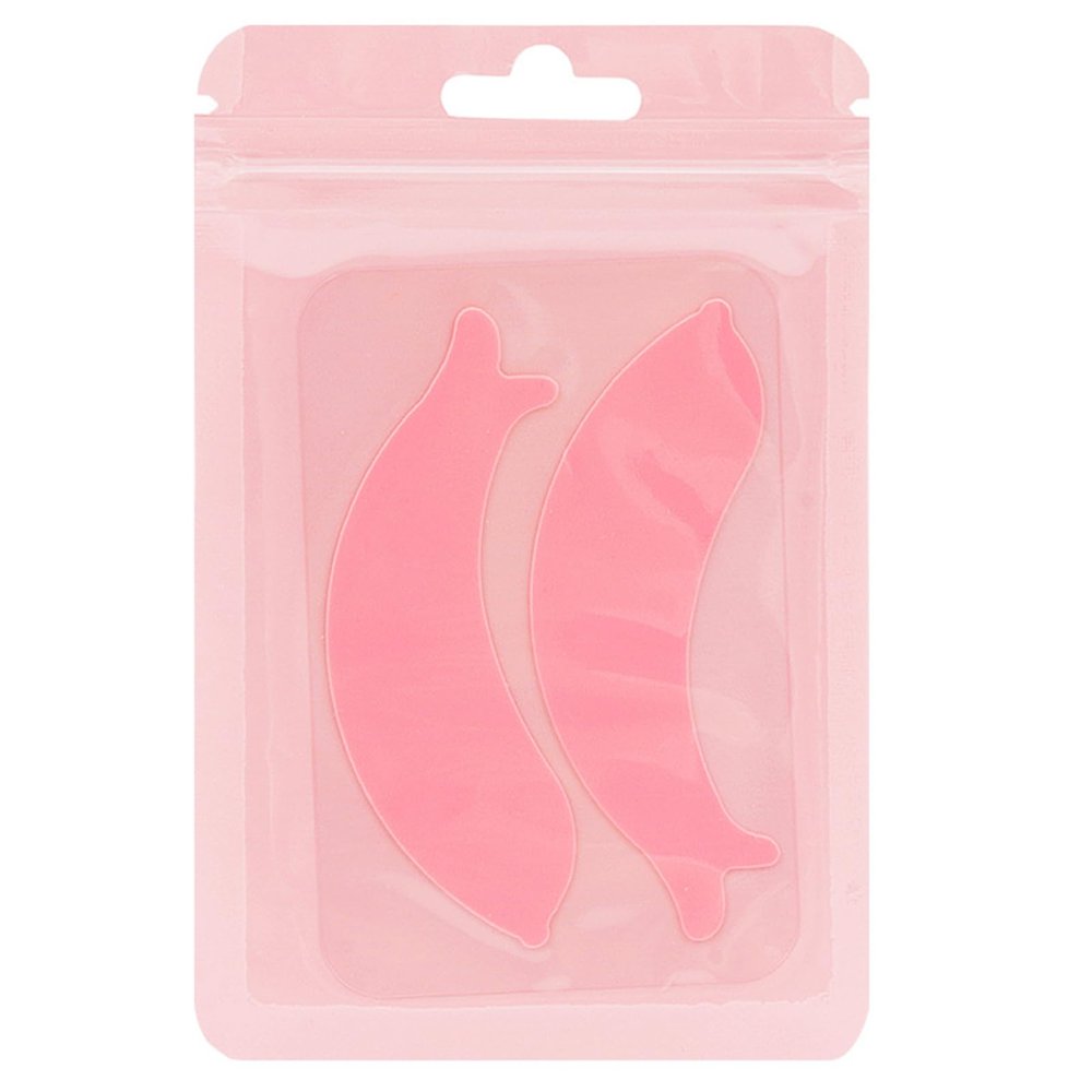 1 Pair Eyelash Perm Silicone Eye Pads Eyelash Lash Lifting Curler Patches Tool Under Eye Pads Silicone Reusable Eye Pad Eyelash Curler Replacement Pads Rubber Eyelash Curler Replacement Silicone Pads