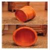 BMPAALN Solid Wood Foot Tub, Foot Baths Wood Foot Tub, Wooden Foot Basin Wooden Foot Basin,Oak Foot Bath Barre,Pedicure Bowl Spa Massage Home Oak Foot Tub view 3