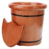 BMPAALN Solid Wood Foot Tub, Foot Baths Wood Foot Tub, Wooden Foot Basin Sauna Wooden Bucket,Large Foot Bath Spa Tub,Foot and Leg Spa for Adults,Foot Massage Spa for Home (Size : B) view 1
