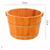 BMPAALN Solid Wood Foot Tub, Foot Baths Wood Foot Tub, Household Small Woody Foot Bath Barrel Wash The Wooden Barrel Chinese fir Footbath Foot Bath Barrel Foot tub Foot Massage Foot view 2