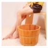 BMPAALN Solid Wood Foot Tub, Foot Baths Wood Foot Tub, Household Small Woody Foot Bath Barrel Wash The Wooden Barrel Chinese fir Footbath Foot Bath Barrel Foot tub Foot Massage Foot view 3